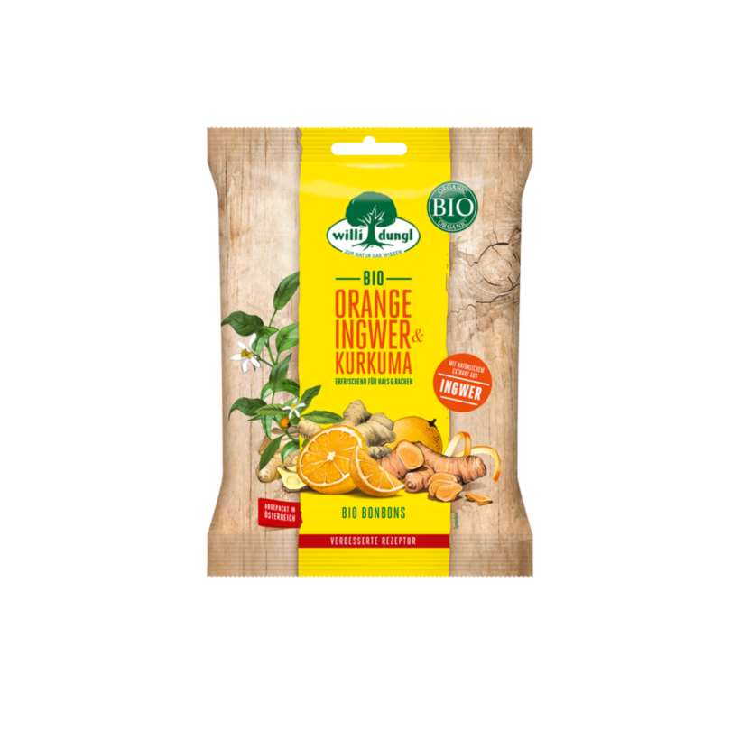 Orange Ingwer & Kurkuma  65g